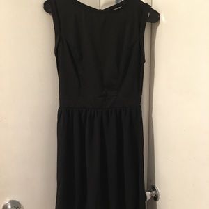 Xhilaration black hi-low maxi dress (S)
